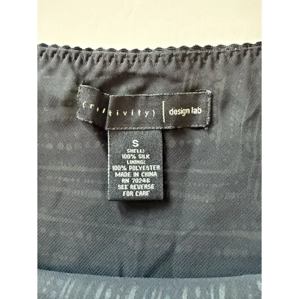 Vintage Y2K Silk Skirt Midi Fairy Grunge Whimsigoth Retro Moody Sheer Art S/M